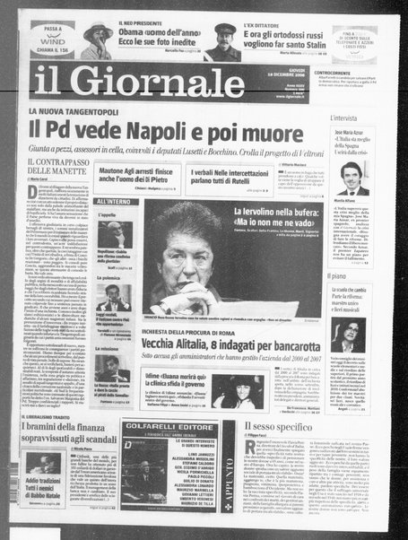 Il giornale : quotidiano del mattino